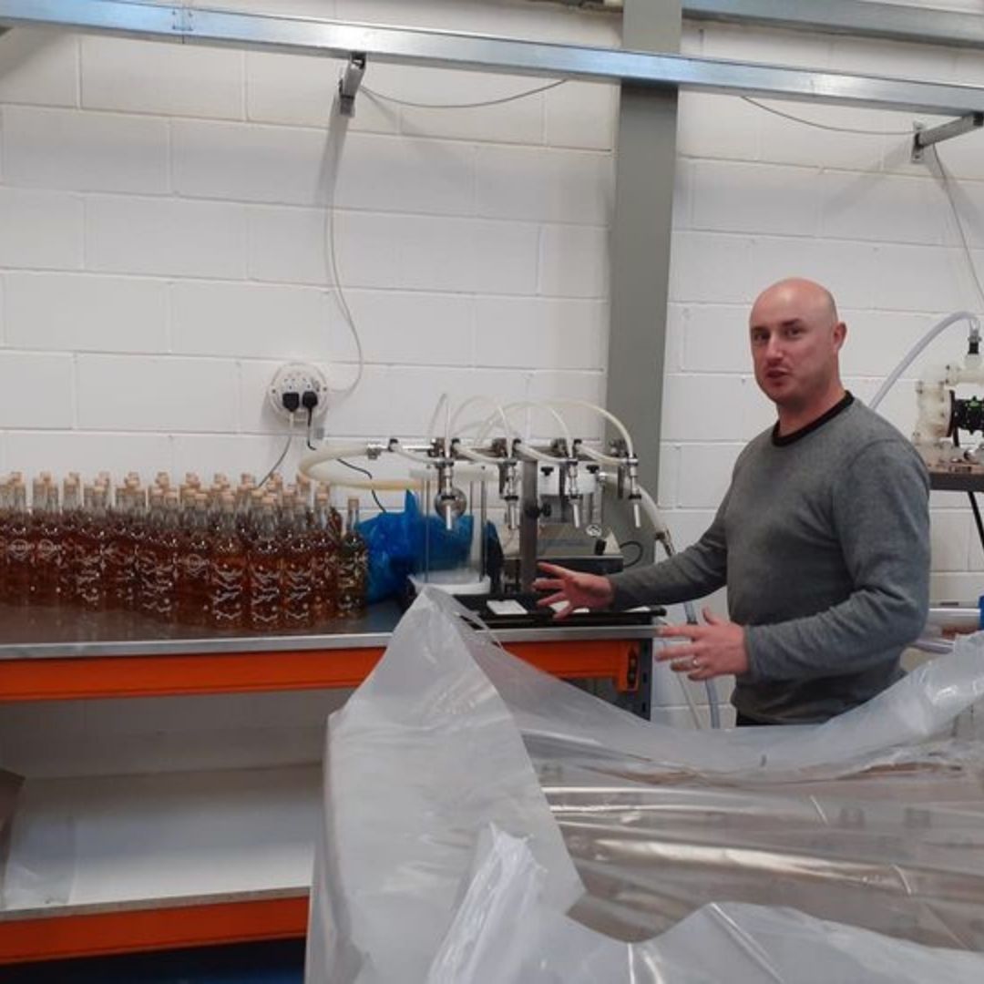 Bottling In Dalgety Bay Lady of the Glen Scottish Whiskies of